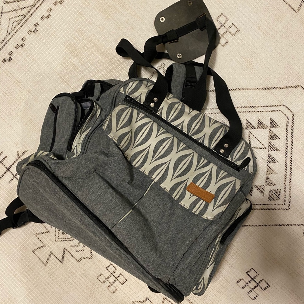 Diaper bag backpack